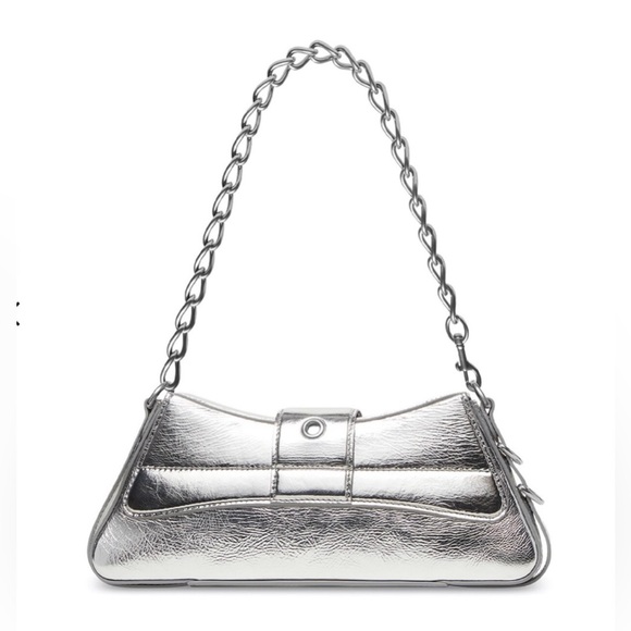 Balenciaga Lindsay small chain silver bag - Picture 3 of 9